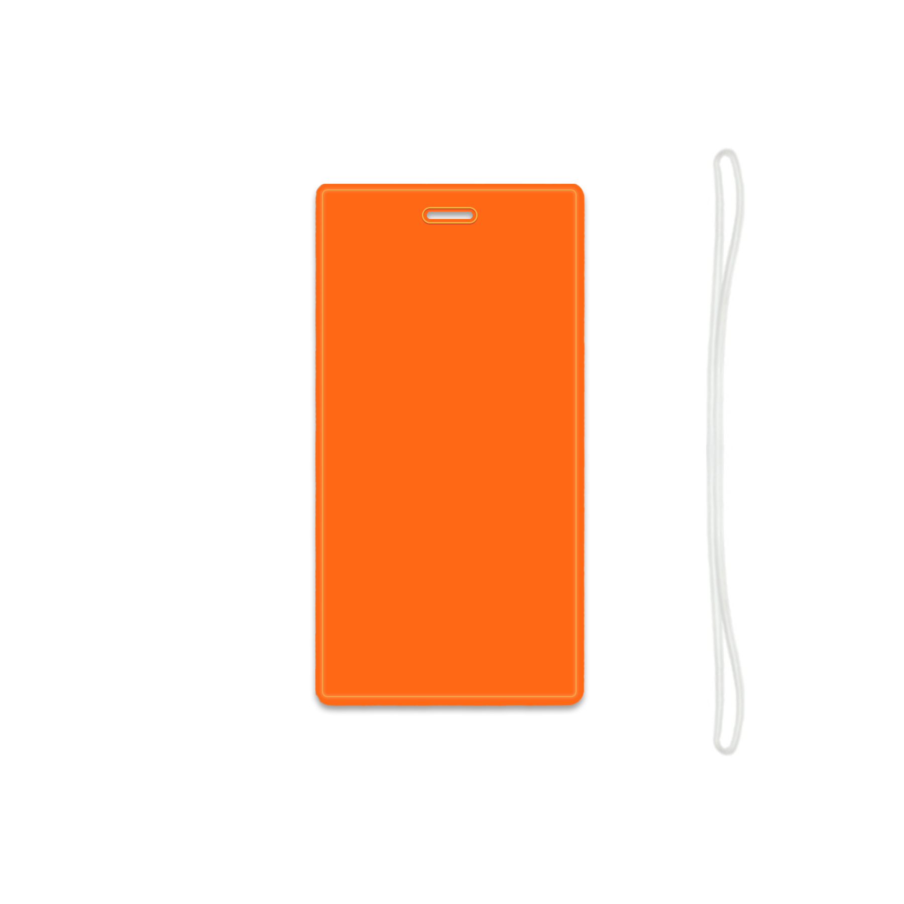 Fluorescent Orange Blank